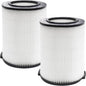 2 Pack Replacement VF4000 Filter for Ridgid Shop Vac Filter 5-20 Gallon, Standard H13 HEAP Wet/Dry Rigid Shop Vac Filters Compatible with Husky 6-9 Gallon Vacs & Craftsman Vacs