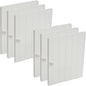 PUREBURG Replacement Filter Compatible with Gelpal Professional Nail Dust Collector YHL-301-W,6-Pack Air Clean nail dust High-efficiently