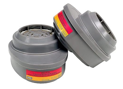 MSA 815364 Advantage Respirator Cartridge - Organic Vapor/Acid Gas/P100 (GMC: OV, CL, SD, CD, HC, HS), Quantity: 2 per Pack, Chemical & Combination Air-Purifying Respirator Filter