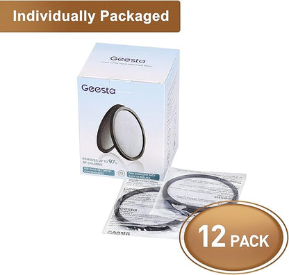 12-Pack Premium Activated Charcoal Water Filter Disk for All Mr. Coffee Models