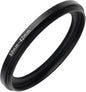 52mm to 42mm Step-up Adapter Rings Filter Adapter Black Metal Step Down Filter Ring Adapter Compatible with All Brand UV CPL ND Camera Lens Filter Stepping Rings (52mm-42mm)