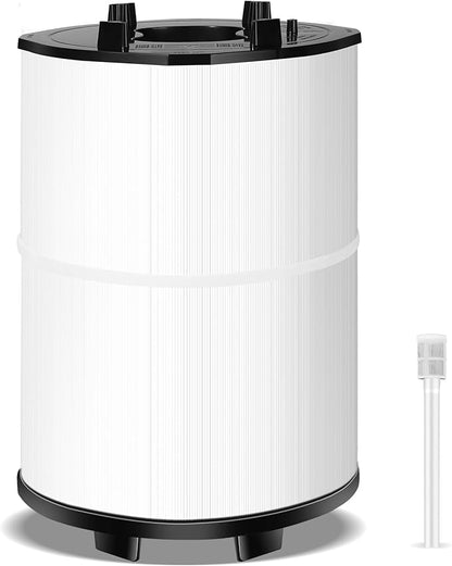 Upgraded 27002-0100s Pool Rinseable Cartridge. Compatible with sta-rite 27002-0100S Pool and Spa D.E. Filter and PLM100 System 2 Modular Media. 100 Sq.FtFiltration Area，with Air Bleed Assembly