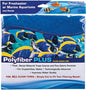 Penn-Plax Cascade Poly Fiber Plus Aquarium Filter Media Pad - Flexible Cut-To-Fit for Freshwater, Saltwater Tanks & Ponds - Works with All Filter Types - Captures Fine & Coarse Debris - 10 x 18 Inches