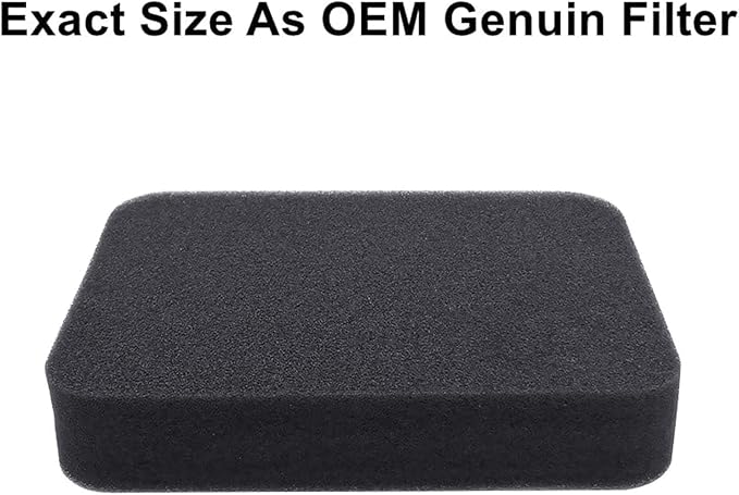 2 Pieces Foam Air Filter Replacement For 17211-899-000 Match For Equipment EB3000 EB3500 EB3800 EM3000 Air Cleaner Filter Replacement