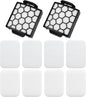Cherimo NV250 Filter Replacement for Shark NV250 ZU62 ZU60 ZU102 NV150 NV251 NV151 ZU62C NV255 Navigator Rotator Pet Pro Upright Vacuum,Part 1238FT60# 1239FT60