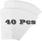 40 Pcs 12 x 4 In Air Vent Filters - 1 Pack of 40 Register Vent Dust Filters for Trapping Dirt, Dust, Smoke, Pollen (10x23-40 Pcs)