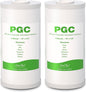 SimPure 5 Micron 10" x 4.5" Sediment and Carbon Whole House Water Filters, PGC Replacement Cartridge for GE FXHTC, GXWH40L, RFC-BB / 155141-43, WRC25HD, WDGD-5005, W10-PR, W15-PR, 2 Pack