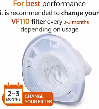 6 Pack Generic Filters Compatible with Black & Decker VF110 filter. Compatible With Models CHV1410L CHV9610 CHV1210 CHV1510 CHV1410 CHV1410B BDH2000L, 90558113-01