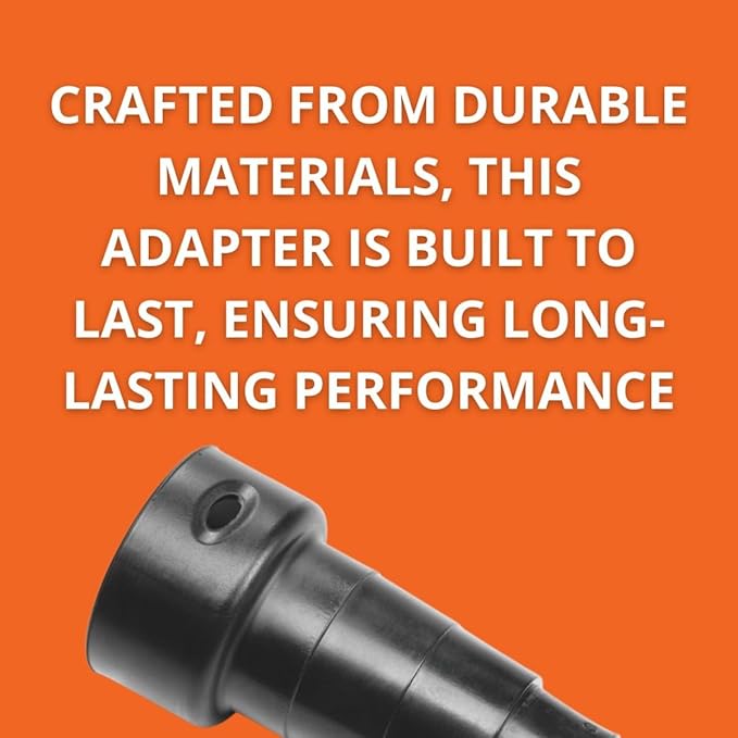Fein 4-Step Adapter for Turbo Wet/Dry Dust Extractors - Versatile Hose Connector for Enhanced Tool Compatibility, Durable, Easy Installation - 31345079010