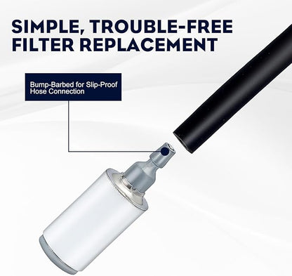 530095646 Fuel Filter for Husqvrna Compatible with Poul-an Trimmer Chainsaw Leaf Blower 128LD 124 125 128 Series String Trimmer Brush Cuter Pole Pruner Edger Weedeater 2Pack