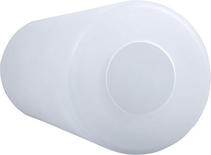 GoLucky Glass Cylinder Shade Accessory - Glass Lamp Fixture Shade Replacement - 3.5"D x 5"H