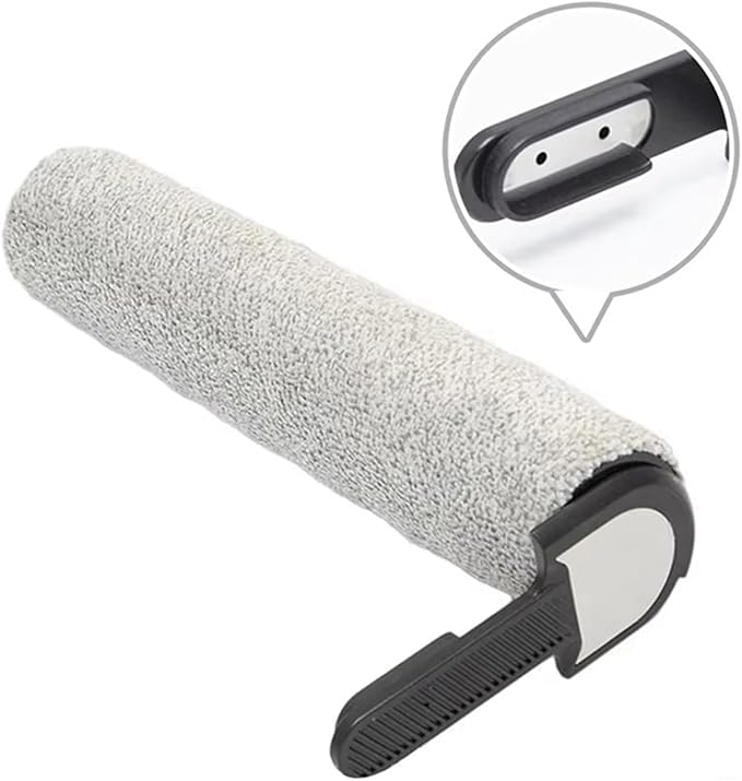2PCS Main Roller Brush Compatible for Ultenic AC1 Elite Floor Scrubber Wet Dry Vacuum Cleaner Accessories