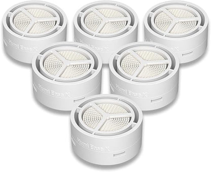 HME Filter, Replacement Cartridges for ResMed HumidX, Compatible with Airmini CPAP Machine & P10 Nasal Pillows, N20 and N30 Nasal Masks, 6-Pack Cartridges
