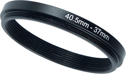 40.5mm to 37mm Step-Down Ring Filter Adapter for All Brands UV ND CPL Metal Ring Step-Down Rings Adapter Filter (40.5mm-37mm)
