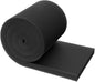 Pawfly Aquarium Filter Media Pad for Fish Tank Filters Aquarium Filter Media Sponge Filter Floss Roll for Sumps Ponds Hydroponics Black Foam Floss for Water Filtration, 72" L x 12" W
