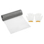 PATIKIL 40" L x 16" W Woven Wire Mesh, 60 Mesh 304 Stainless Steel Air Vent Filter Screen with Gloves for Window Security Vent Cover Filtration Animals Fence