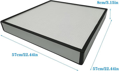 22.44''*22.44''*3.15'' HEPA Filter of The Dust Free Room High Efficiency Filter Replacement for Air Flow Clean Bench