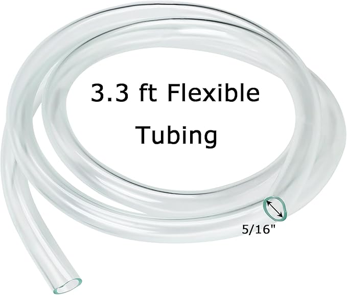 AQUANEAT Small Fountain Pump, 265 GPH Submersible Water Pump with 3.3 ft Tubing, for Aquarium Fish Tank, Pet Water Fountain, Hydroponics, Pond Waterfall Filter Pump