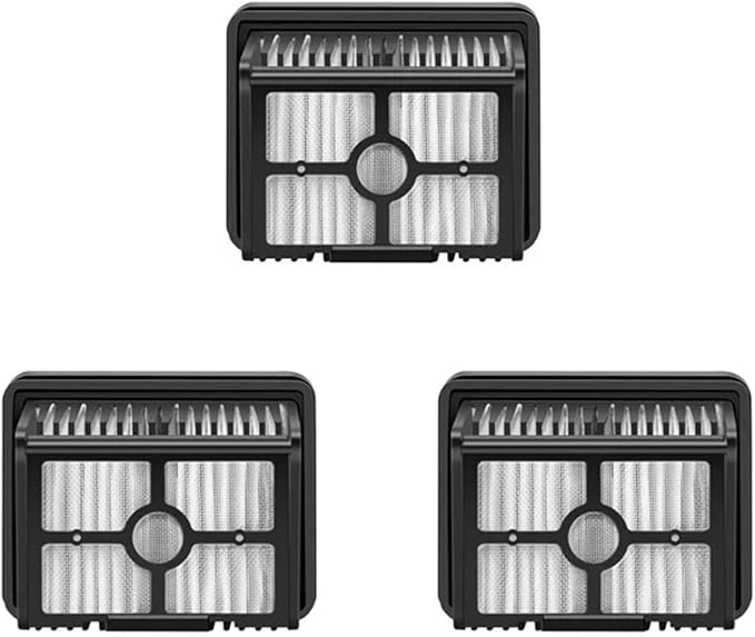 HEPA Filters Kit For Dreame H40 Pro H40 Ultra H40 Steam H40 Station Vacuum Cleaner Floor Scrubber Replacement Parts Accessories stability(3pcs Set)