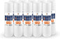 Aquaboon 1 Micron 20 x 4.5 Sediment Water Filter Replacement Cartridge | Whole House Sediment Filtration | Compatible with AP810-2, AP810-6, SDC-45-2005, FPMB5-20, P5-20, FP25B, 155358-43, 10 Pack