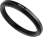 49-43mm Metal Step-Down Ring Adapter Compatible with Mirrorless Cameras DSLR Lens, UV CPL ND Filter Thread Converter, Black