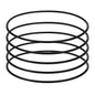 151122 Water Filter o-Ring for Pentek Big Blue Water Filter O-Ring 151122-27, 01019189，151122-03 Size 5.5" Buna-N (5-Pack)