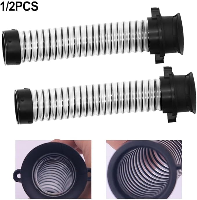 Hose for for-X7(2832Z) and for X7 Pro (2955Z) Floor Scrubber, Replacement Vacuum Cleaner Accessory, for Wet Dry Cleaning Machines(2PACK)