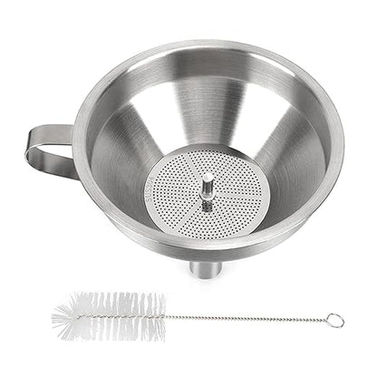 Stainless-Steel Funnel Resin Filter Cup for SLA/DLP/LCD 3D-Printer UV Double-Strainer Filter 3D-Printing Funnel Filter Strainer Resin