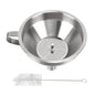 Stainless-Steel Funnel Resin Filter Cup for SLA/DLP/LCD 3D-Printer UV Double-Strainer Filter 3D-Printing Funnel Filter Strainer Resin