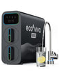 E6 600GPD Compact Space-Saving Under Sink RO Water Filter, Reverse Osmosis, 9 Stage Tankless RO Water Filtration System 600 GPD Fast Flow, High Pure to Drain RO Filter Water Purification