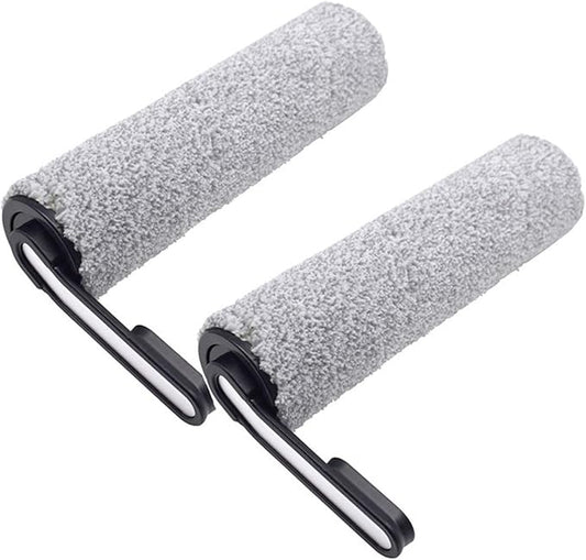 Spare Soft Lint Roller Brush, Hepa Filter, Scrubber Components, Compatible for Tineco Floor ONE S5 Combo Cordless Wet Dry Vacuum Cleaner(2PCS-01)