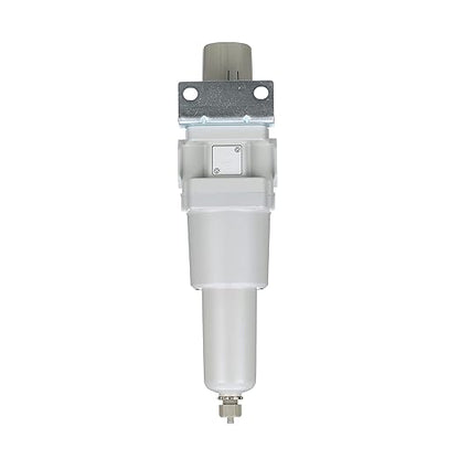 PneumaticPlus SAW600-N06BG-MEP Compressed Air Filter Regulator Piggyback Combo 3/4" NPT - Metal Bowl, Manual Drain, Bracket, Gauge