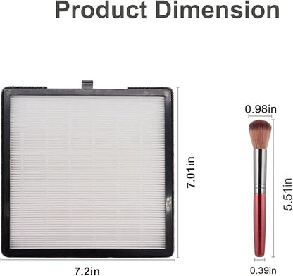 Nail Dust Collector Filters 2 Pack Nail Dust Suction Collector Replacement Filter for Electric Nail Dust Collector Machine Nail Salon Dust Extractor