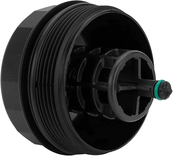 LINGYAO 11427525334 Oil Filter Cap Housing Cover for BMW 328i 325i 330i 335i 528i 535i X1 X3 X5 X6 - Engine Oil Filter Housing Replacement Cap, OEM Fit, Durable Plastic