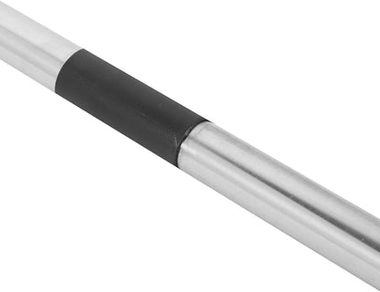 Multifunctional Broom, Telescopic Carpet Rake Rubber Pp 12.6in Brush Easy Wash Floor Carpet Broom for Pet Hair Dust Removal Tile Window Cleaner (Black)