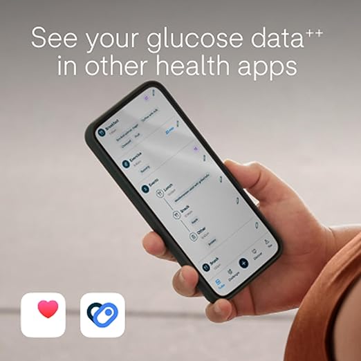 Lingo Continuous Glucose Monitor (CGM) & App (Pack of 2). Made by Abbott. Know the impact of what you eat. 1 Lingo biosensor lasts up to 14 Days*. Works with iOS and Android. US Only.