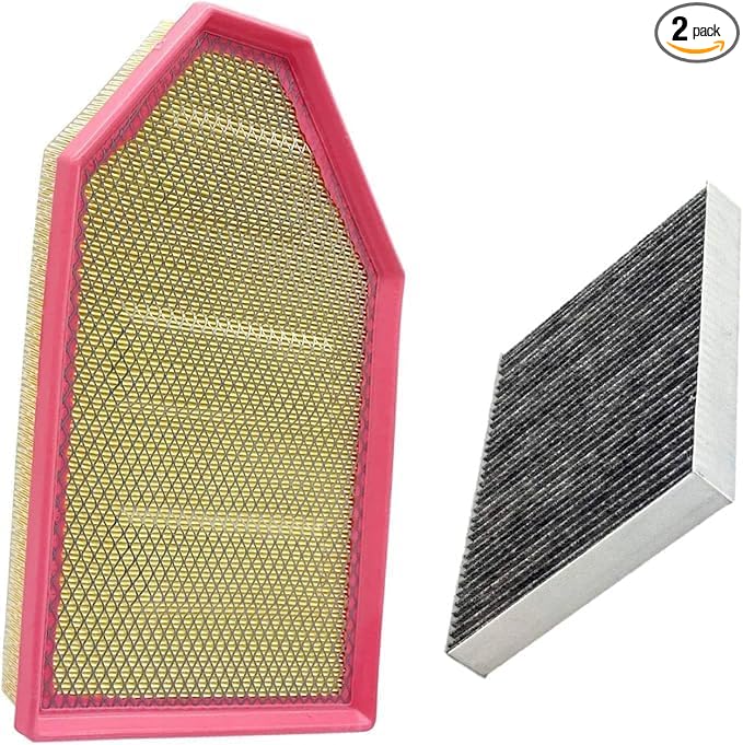 JTBU668-11257 Cabin and Engine Air Filters for 300 (2023-2011),CHALLENGER (2023-2011),CHARGER (2023-2011) 04861746AB,CF11668,CA11257,4861746AA,68172459AA