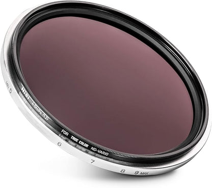 NiSi 72mm Swift 1-9 Stop VND Mist Kit | 1-5 Stops VND, 4-Stop ND, and Black Mist 1/4 Filters | Photography and Videography