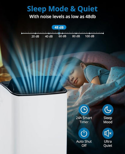14,000 BTUs Portable Air Conditioner - Cools Up to 700 Sq.Ft, 3-IN-1 Energy Efficient AC Unit with Remote Control & Installation Kits for Large Room, Campervan, Office, Temporary Space