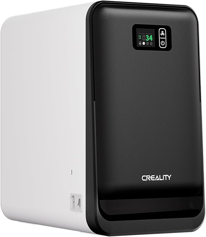 Creality Air Purifier for Resin 3D Printer, Smoke Purifier with 360°All-Round Purification 250m³/h Turbo Airflow Real-Time PM2.5 Display-Resin Version
