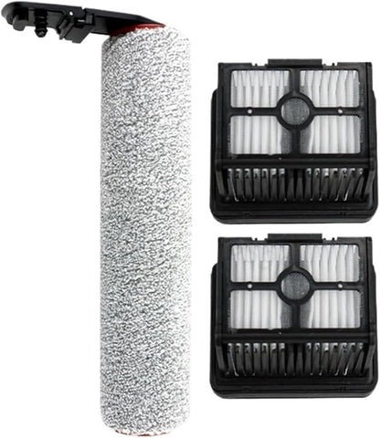 For Dreame H40 Ultra/Pro Steam Spare Parts Wet Dry Floor Scrubber Vacuum Cleaner Roller Brush Hepa Filter Accessories splendid(Dark Khaki)