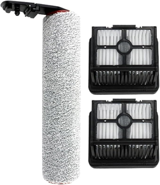 For Dreame H40 Ultra/Pro Steam Spare Parts Wet Dry Floor Scrubber Vacuum Cleaner Roller Brush Hepa Filter Accessories splendid(Dark Khaki)