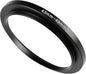 43-49mm Metal Step-Up Ring Adapter Compatible with Mirrorless Cameras DSLR Lens, UV CPL ND Filter Thread Converter, Black