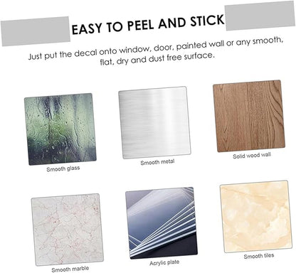 12pcs Waste Sorting Stickers Trash Can Recycling Decals Self-Adhesive Labels for Environment Protection