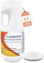 ClearView Chlorine Granules 2.2 Lbs for Swimming Pools, Pool Chlorine Shock Granular Sanitizer for Spas, Fast Dissolving Chlorinating Granules for Hot Tubs