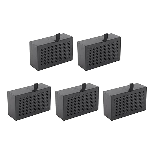 5Pcs 3D Printer Activated Carbon Air Filter Purifiers, P1P P1S X1 P1 Accessories, VOC Filtration for ABS PC PA Materials, Odor Elimination with Long Lifespan for Indo