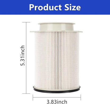 6.7L Cummins Fuel Filter 68157291AA - Compatible with 2010-2020 Dodge Ram 2500 3500 4500 5500 6.7 Diesel Engines - Replace# 68065608AA