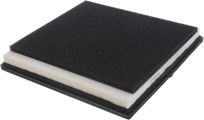 BOSCH 5537WS Workshop Engine Air Filter - Compatible with Select Cadillac SRX (Pack of 3)