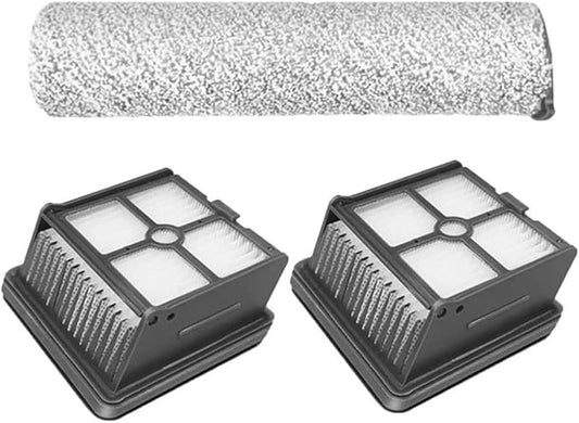 Hand-held Floor Scrubbers Roller Brush Hepa Filter Parts。Compatible for Tineco Floor One S3 / IFloor 3 。Wet Dry Vacuum Cleaner Replacement Spare (Color : Set c)