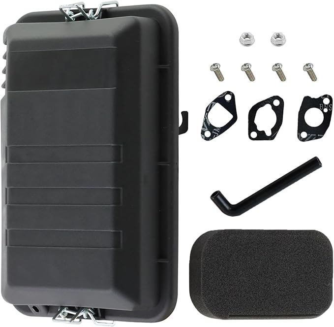 196cc 212cc Generator Air Filter Box/Air Housing Filter Assembly for 3000 3500 4000 4500 watt Compatible with Champion Predator Firman Generators Air Cleaner